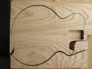 エレキギターの作り方・クイントギターボディ加工－01 VitaGuitala's